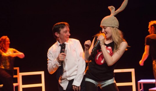 David McKay and Kim Allan. Photo: Alan McCredie