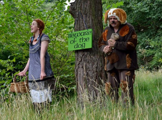 Catriona McFarlane (Anya) and Frank Skelly (Barkovski). Photo: Robert Cassidy
