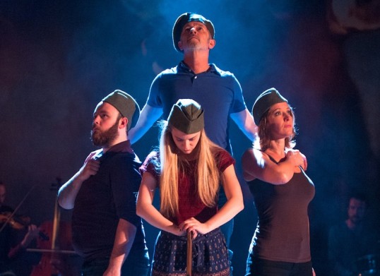 The Cheviot the Stag and the Black, Black Oil Dundee Rep Ensemble cast