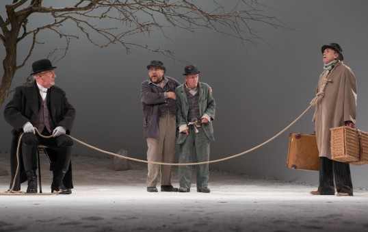 John Bett, Brian Cox, Bill Paterson and Benny Young. Photo Alan McCredie