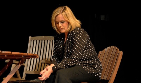 Lesley Ward as Claire. Photo Moray Nairn