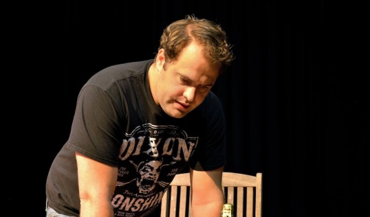 Steven Smyth as Hal. Photo Moray Nairn