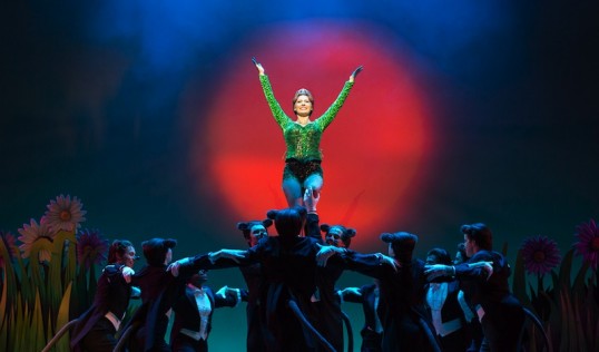 Bronte Barbe (Princess Fiona) and company. Photo Helen Maybanks