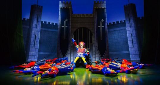 Gerard Carey (Lord Farquaad). Photo Helen Maybanks