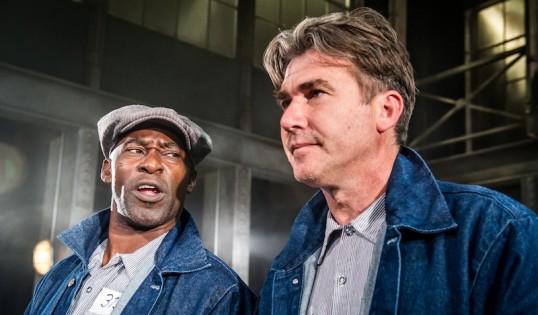 Patrick Robinson and Ian Kelsey. Photo: Mark Yeoman