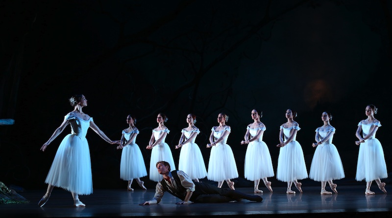 Royal New Zealand Ballet Giselle Act II. Photo Evan Li