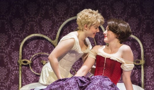 Sally Messham and Laura Rogers. Photo: Johan Persson