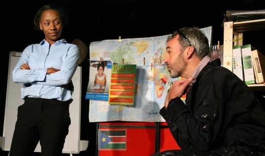 Teri Ann Bobb-Baxter and Alan McHugh. Photo: Leslie Black