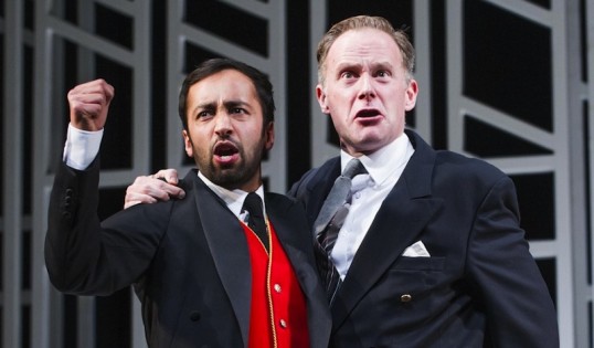 Asif Khan and Richard Teverson. Photo: Tristram Kenton