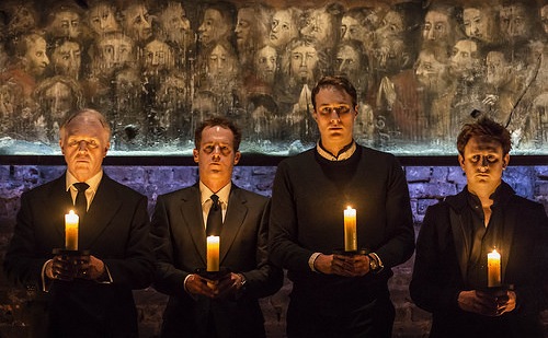 Charles III image from West End production. Photo Johan Persson