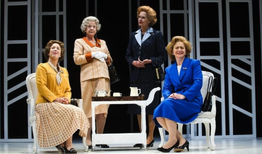Emma Handy, Susie Blake, Kate Fahy and Sanchia McCormack. Photo: Tristram Kenton