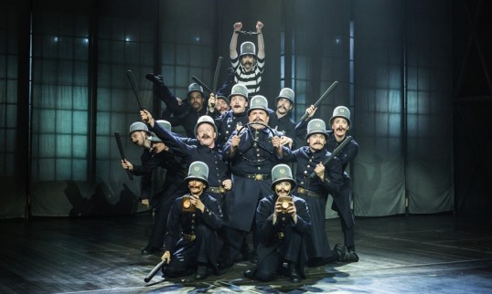 Jack Edwards (Fatty) and the Keystone Cops. Photo Manuel Harlan