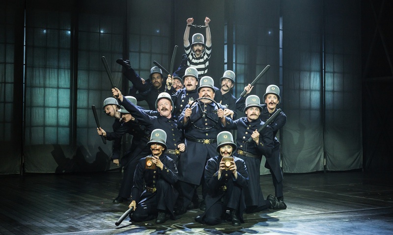 Jack Edwards (Fatty) and the Keystone Cops. Photo Manuel Harlan