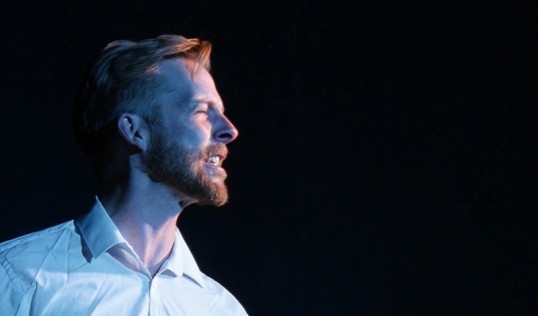 Joe Johnson as "jaded humanitarian Charlie". Photo: Urban Fox