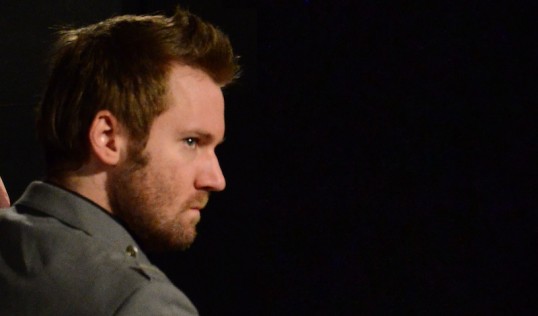 Gerry Kielty as Edward Bruce. Photo Zoe Atherfold