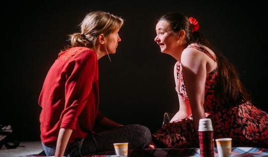 Deborah Arnott (Shula) and Karen Bartke (Avril). Photo Mihaela Bodlovic