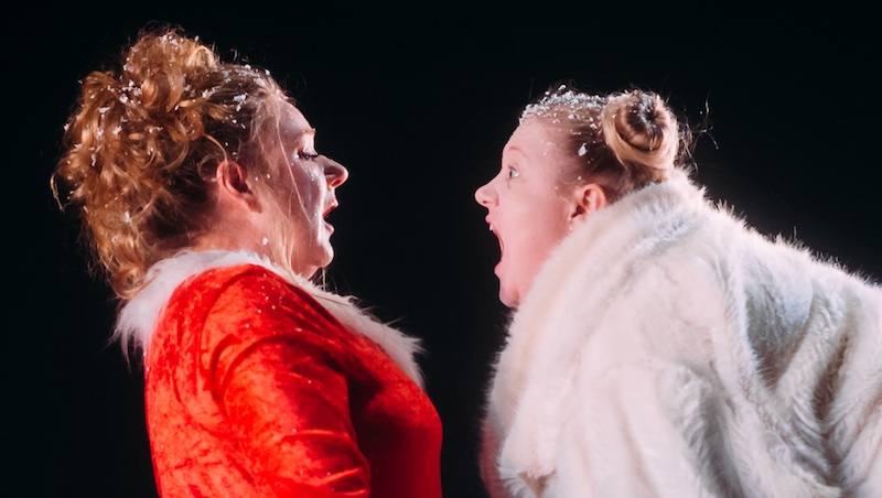 Kathryn Howden and Caroline Deyga. Photo Mihaela Bodlovic