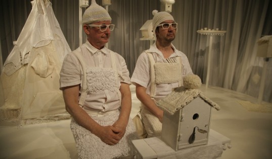 Ian Cameron and Andy Manley in White. Photo: Douglas McBride