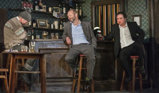 Darragh Kelly ( Jim) Frank McCusker (Finbar) Gary Lydon (Jack). Photo: Drew Farrell