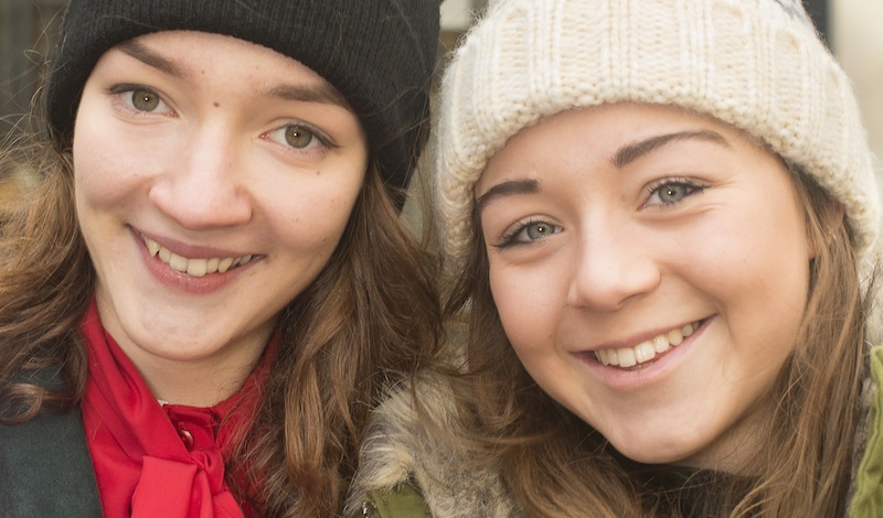 Miriam Thomson (Nina) and Penny Adams (Rosie). Photo: Judith Fieldhouse Photography