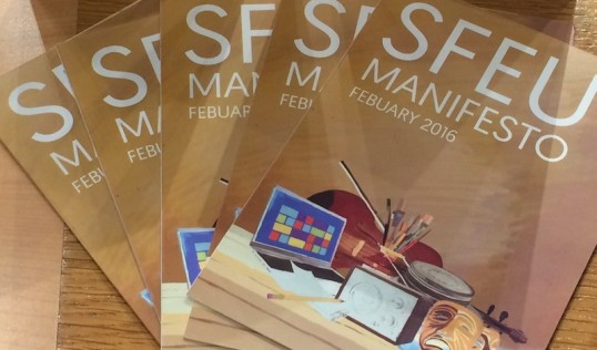 SFEU Manifesto. Pic: @CultureCounts
