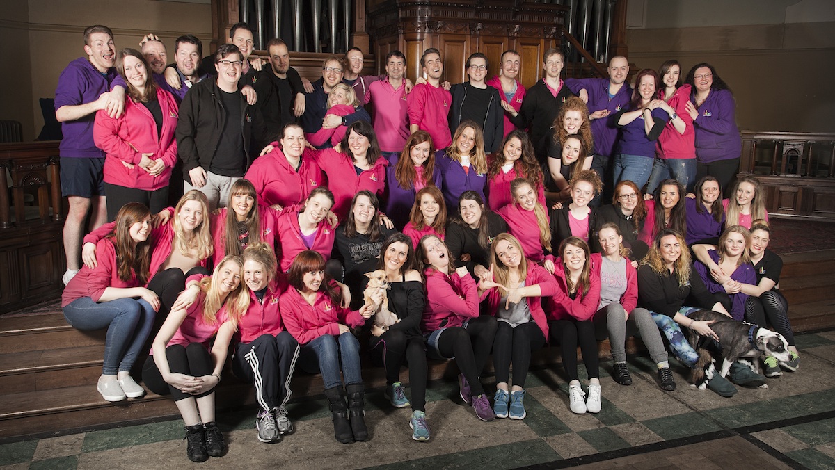 Legally Blonde Cast. Photo Gareth Brown