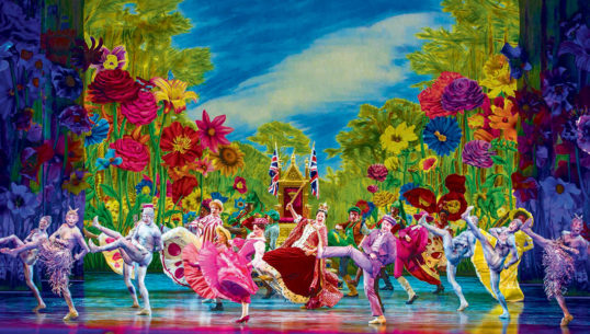 Jolly Holiday - the ensemble. Photo: Johan Persson
