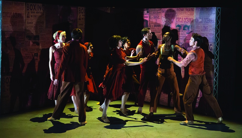 Northern Ballet as the Proles in Jonathan Watkins' 1984. Photo Emma Kauldhar