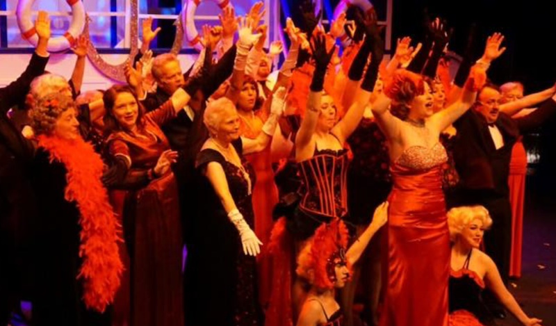 Reno, Fallen Angels and the ensemble. Photo: Musselburgh Camera Club