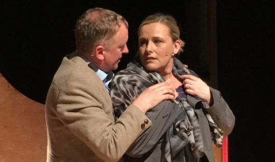 Alistair Thomas and Lesley Ward. Photo The Twilighters