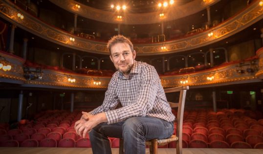 David Greig, Artistic Director of The Lyceum. Photo: Aly Wight