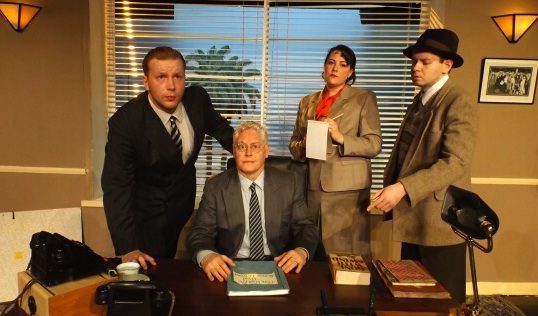 Fleming, Selznick, Poppenghul, and Hecht. Photo: Marion Donahoe