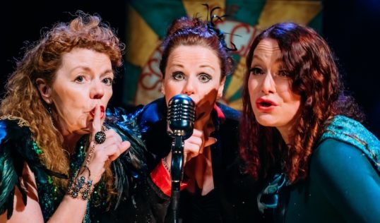 Linda Duncan McLaughlin, Sarah McCardie and Belle Jones. Photo: Mihaela Bodlovic
