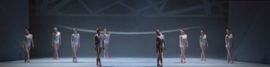The Swans in David Dawson's Swan Lake. Photo: Andy Ross.