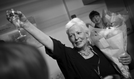 Muriel Romanes at Stellar Quines 21st birthday party. Photo: Eoin Carey