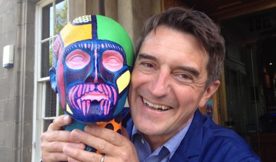 Nick Barley at the EdBookfest 2016 Launch. Photo Thom Dibdin