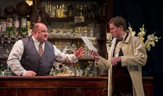 Victor McGuire (Joe Bell0 and Matt Barber (Fred). Photo: Sean Ebsworth Barnes