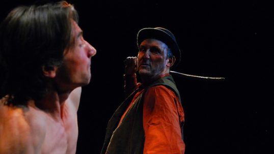 Merrick beaten - Michael Roy Andrew and Nigel Miles-Thomas. Photo: Jack Giuggioli