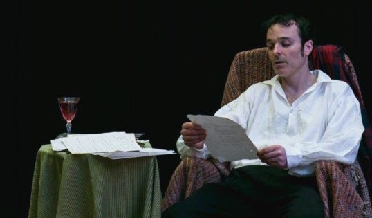 Gavin Paul as Burns. Photo: Rough Cut Robbin Productions
