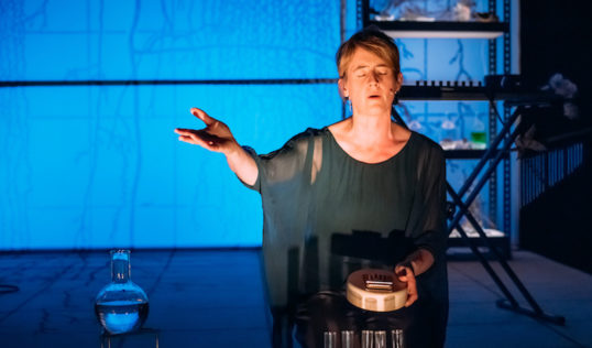 Karine Polwart in Wind Resistance. Photo: Mihaela Bodlovic