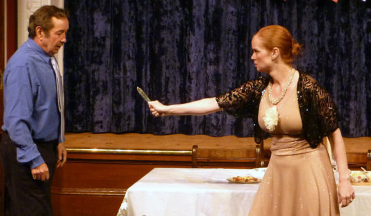 Chester Parker and Jana Doughty. Photo Martin Burnel
