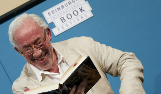 Simon Callow at Edinburgh International Book Festival 2016. Photo: Helen Jones