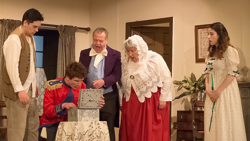 Stewart O’Neill; Peter Morrison; Iain Fraser; Sally North; Alix Spinks – photo by Terry Railley