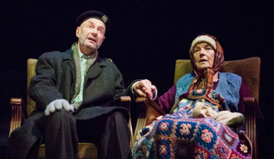 Tam Dean Burn and Ann Louise Ross. Photo Sally Judd