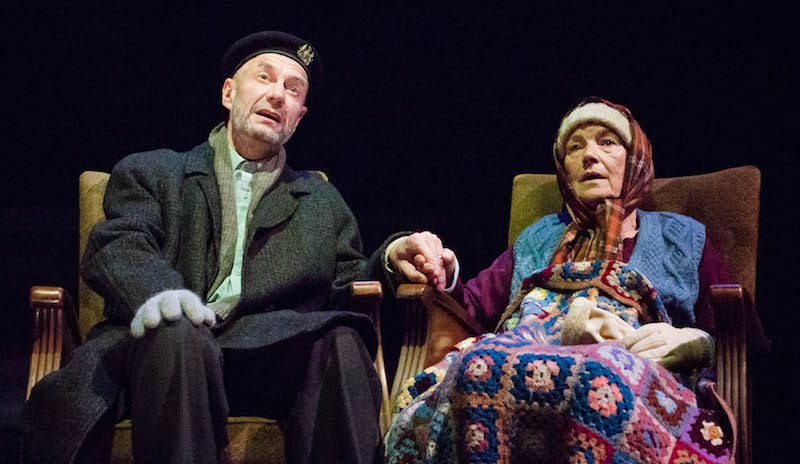 Tam Dean Burn and Ann Louise Ross. Photo Sally Judd