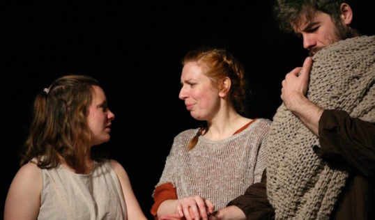Alison McFarlane, Elspeth Turner and David Rankine. Photo: Leslie Black