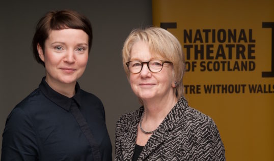 Jackie Wylie and Seona Reid. Photo: Christopher Bowen