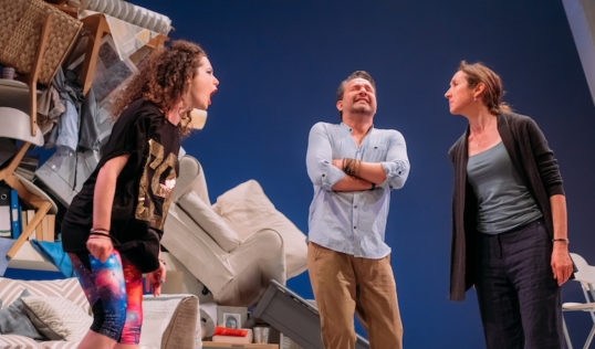 Molly Vevers, Richard Conlon and Pauline Knowles. Photo: Mihaela Bodlovic
