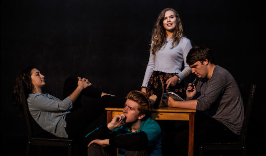 The cast of EUTC's [title of show]