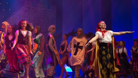 Helen Hunter (right) in A Musical. Photo: Ryan Buchanan